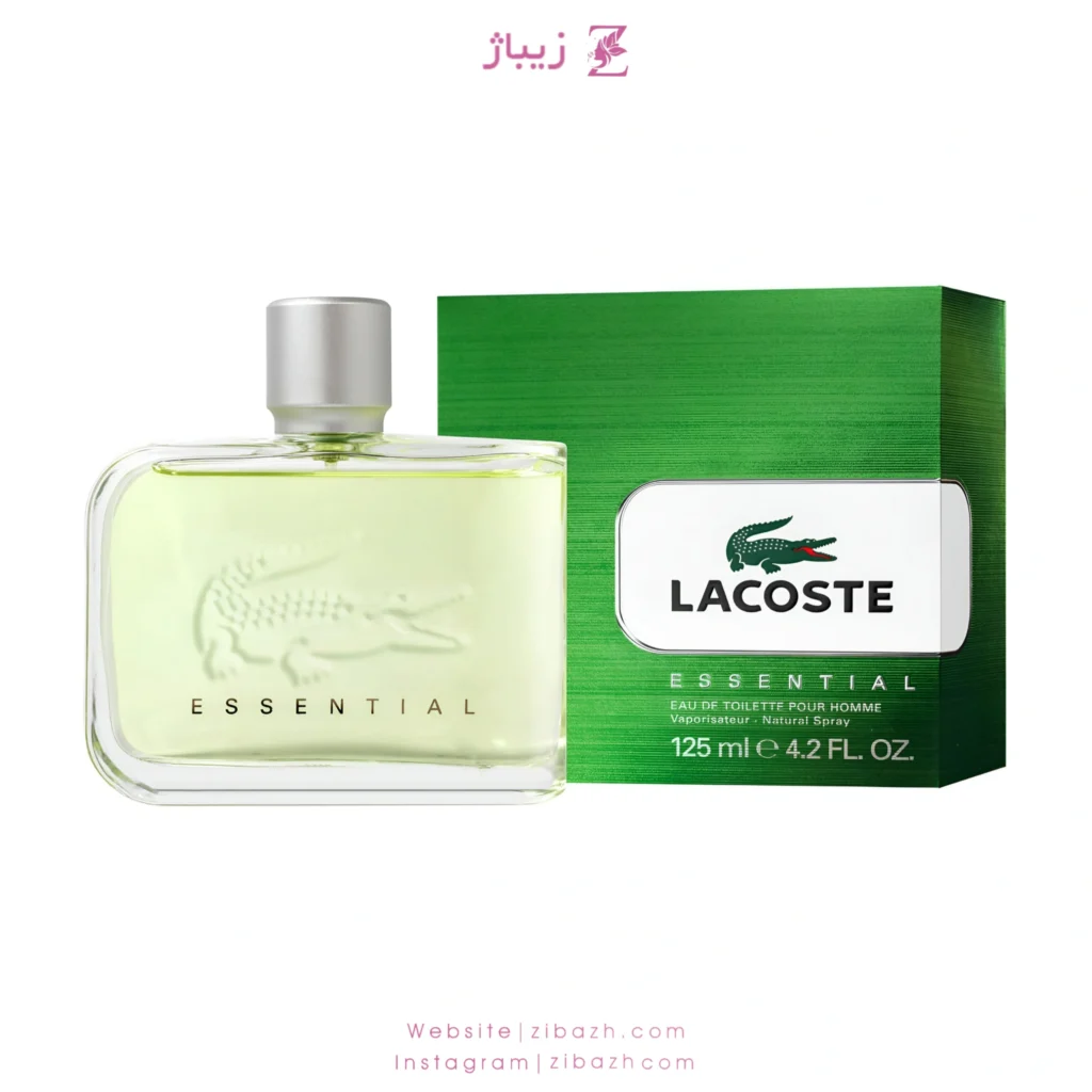 عطر مردانه لاگوست اسنشیال سبز