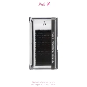 پالت مژه ALPHA LASH مدل D غیر فست فن ضخامت 0.7 – 20 لاین میکس سایز
