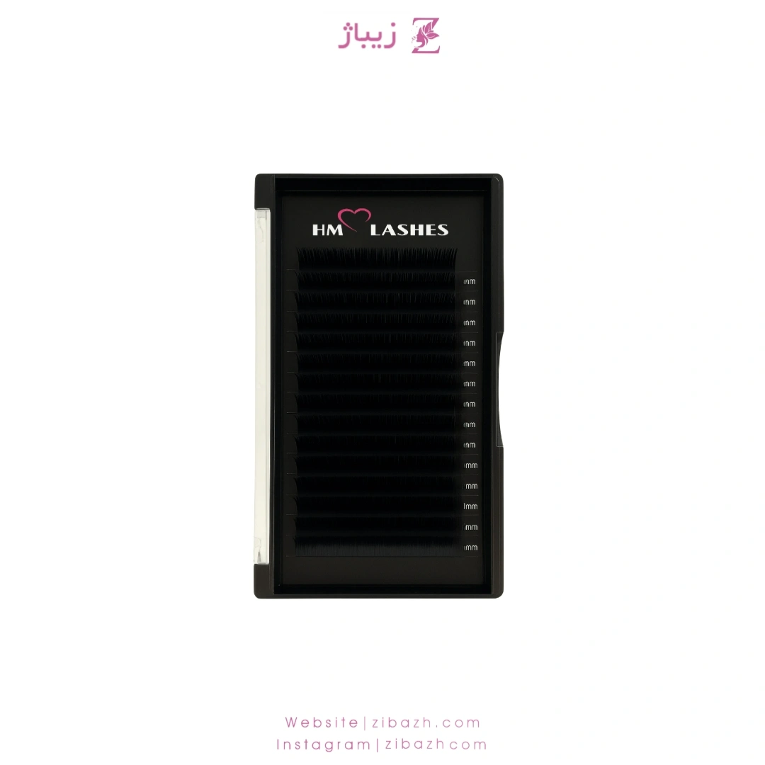پالت مژه HM مدل CC غیر فست فن ضخامت 0.7 میکس سایز – 12 یا 16 لاین
