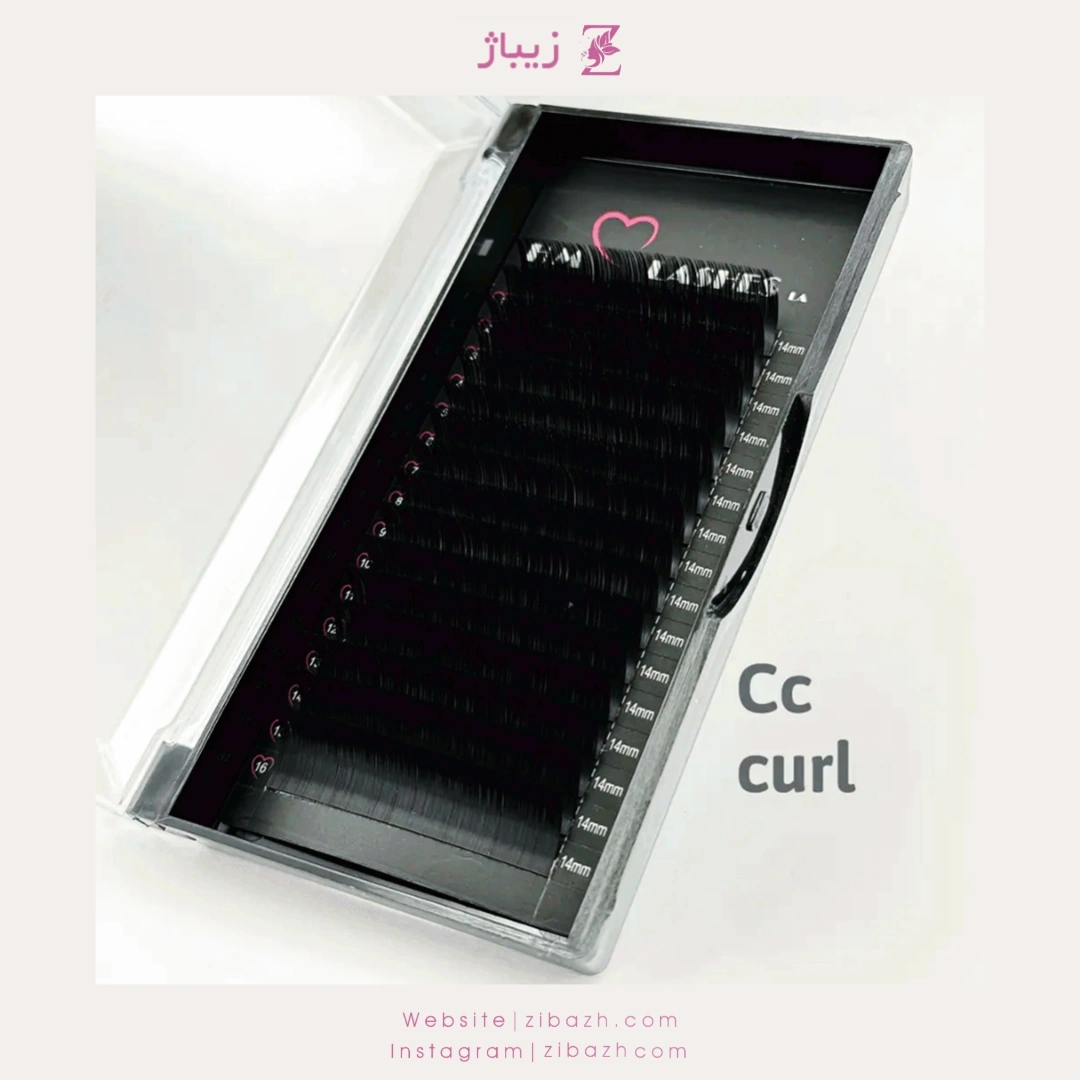 پالت مژه HM مدل CC غیر فست فن ضخامت 0.15 میکس سایز – 12 یا 16 لاین