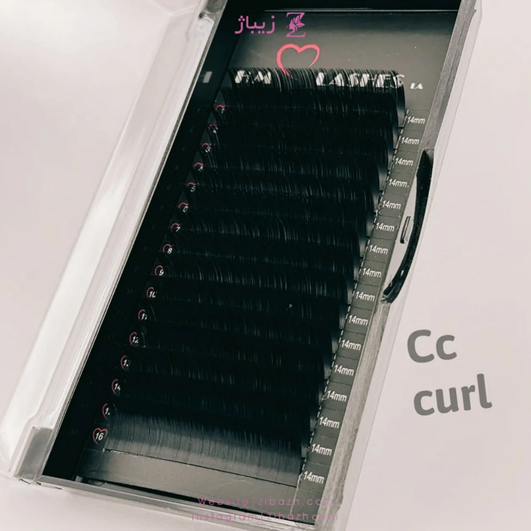 پالت مژه HM مدل CC غیر فست فن ضخامت 0.7 میکس سایز – 12 یا 16 لاین