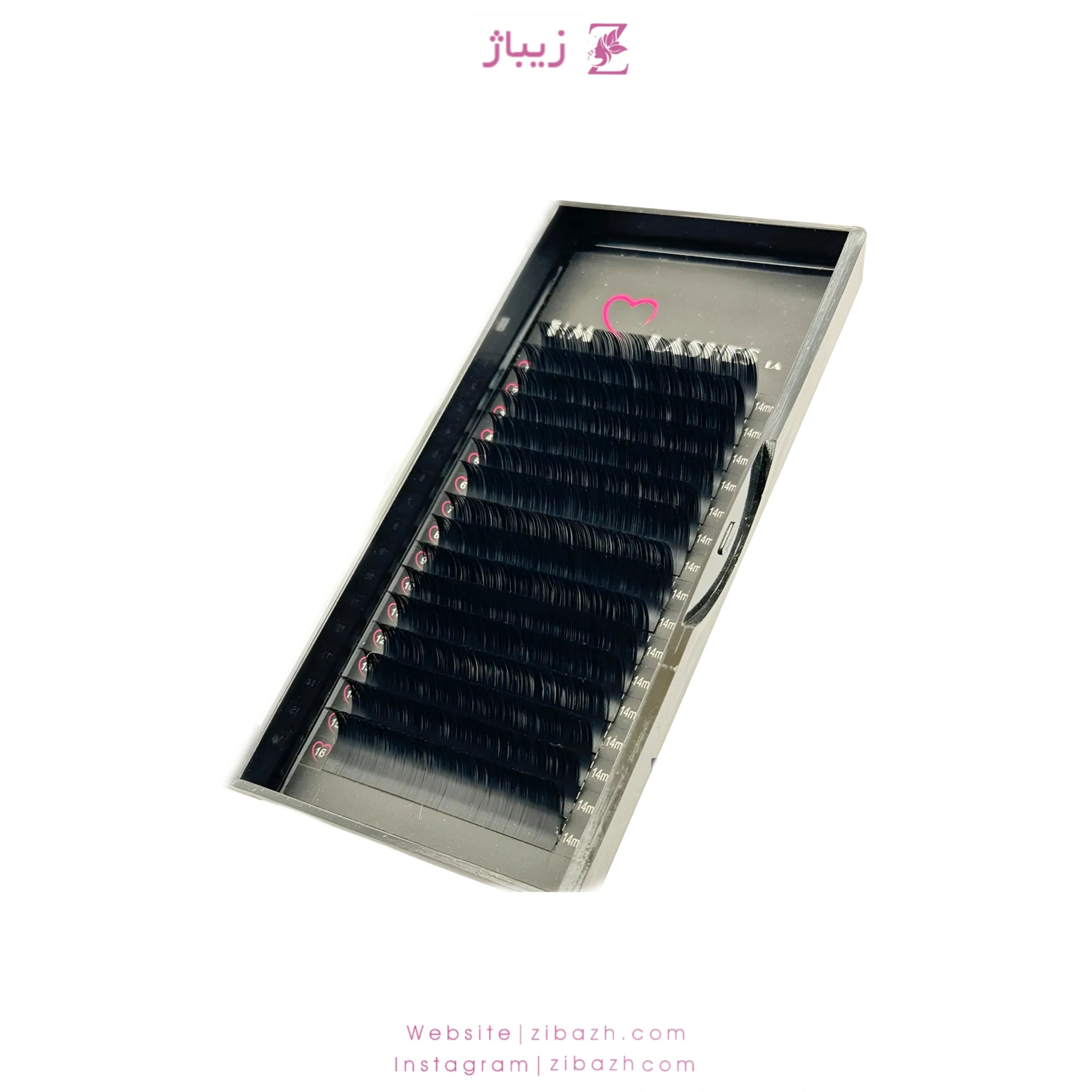 hm_eyelash_palette_model_d_non_fast_fan_thickness_0_7_12_line_size پالت مژه HM مدل D غیر فست فن ضخامت 0.7 - 12 لاین (سایز 16-8)