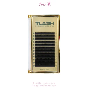 پالت مژه TLASH مدل CC غیر فست فن ضخامت 0.7 – 12 لاین سايز 8
