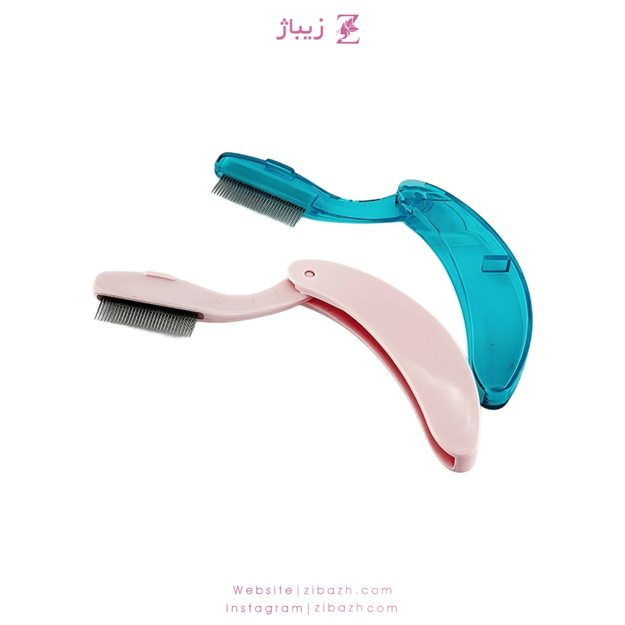 شانه فلزی لیفت مژه و ابرو یک‌ سر