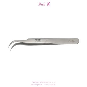 پنس اکستنشن مژه ایزوله غیر دست ساز وتوس مدل 7-SA سر دلفینی