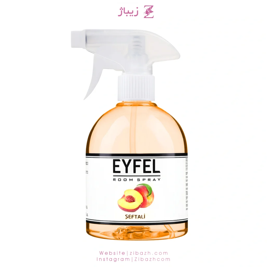 اسپری خوشبو کننده ایفل هلو 500 میل اصلی ترکیه ای Eyfel 500ml Original Turkey Peach