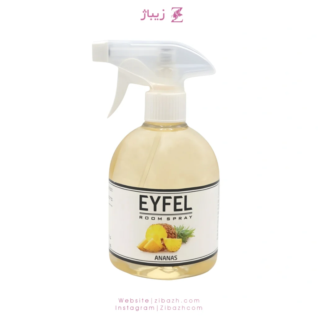 اسپری خوشبو کننده ایفل آناناس 500 میل اصلی ترکیه ای Eyfel 500ml Original Turkey Pineapple