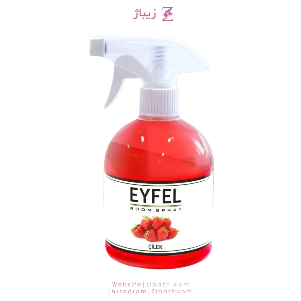 اسپری خوشبو کننده ایفل توت فرنگی 500 میل اصلی ترکیه ای Eyfel 500ml Original Turkey Strawberry