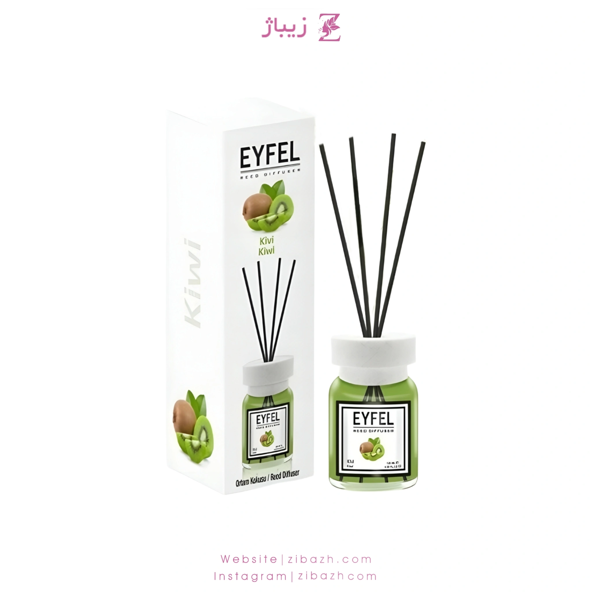 eyfel-kiwi-air-freshener-120ml-original-turkey-zibazh-com خوشبو کننده ایفل کیوی 120 میل اصلی ترکیه ای Eyfel 120ml Original Turkey Kiwi
