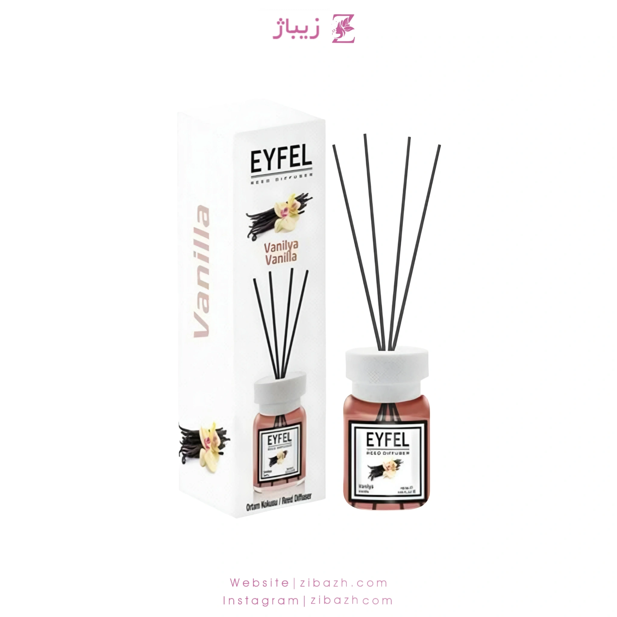 eyfel-vanilla-air-freshener-120ml-original-turkey-zibazh-com خوشبو کننده ایفل وانیل 120 میل اصلی ترکیه ای Eyfel 120ml Original Turkey Vanilla