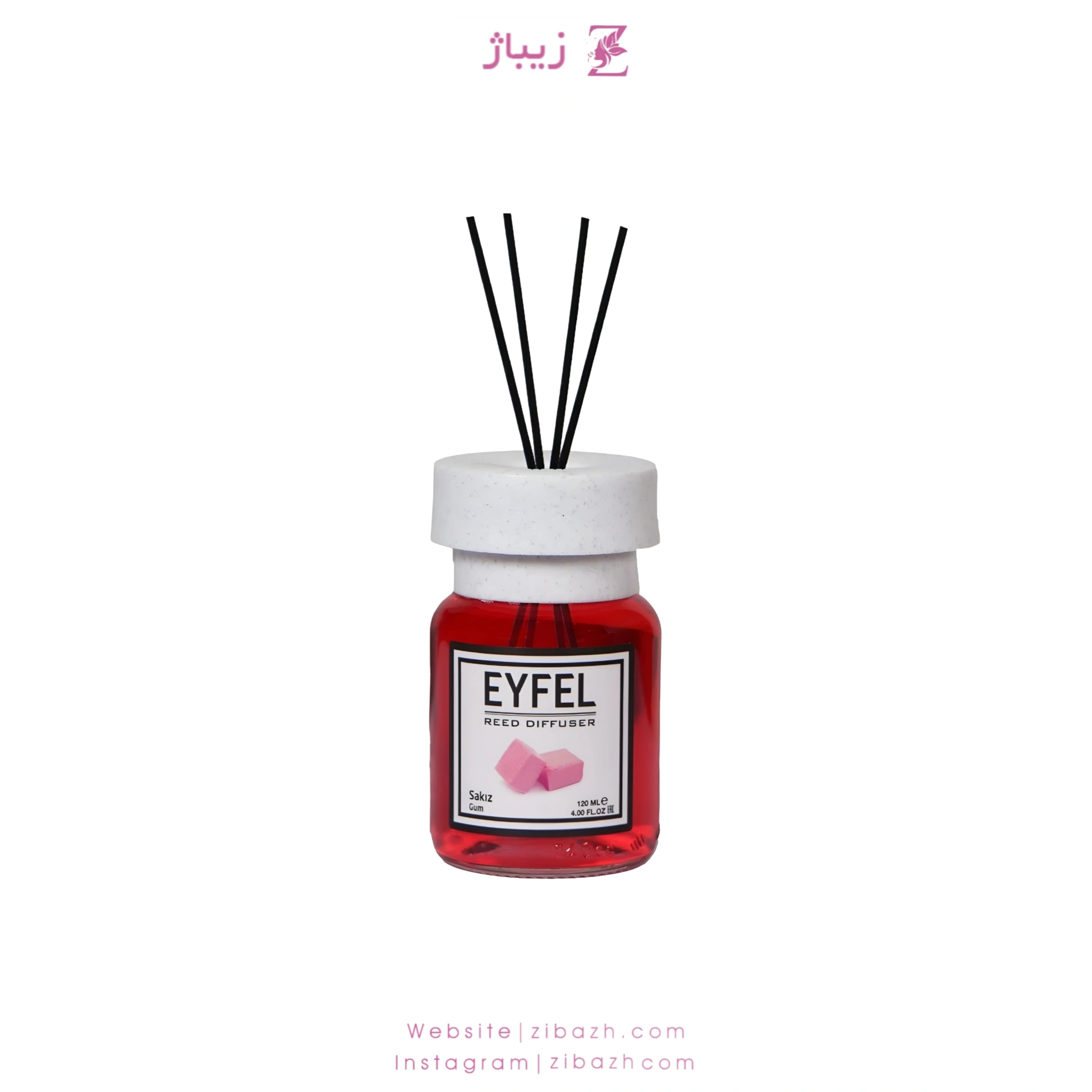 خوشبو کننده ایفل آدامس 120 میل اصلی ترکیه ای Eyfel 120ml Original Turkey Bubble Gum