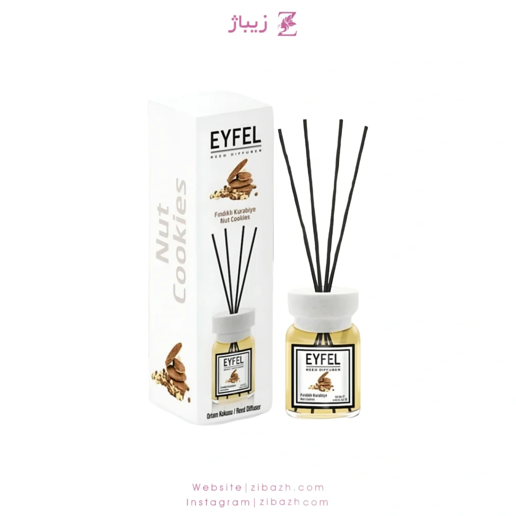 خوشبو کننده ایفل کوکی فندقی 120 میل اصلی ترکیه ای Eyfel 120ml Original Turkey Hazelnut Cookie