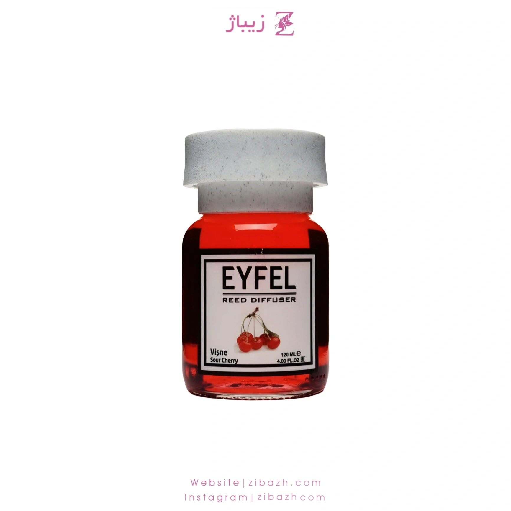 خوشبو کننده ایفل آلبالو 120 میل اصلی ترکیه ای Eyfel 120ml Original Turkey Sour Cherry