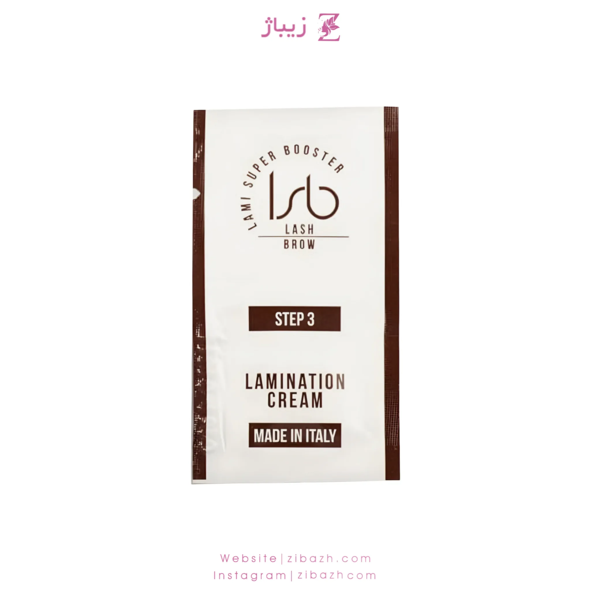 booster_lift_material_for_eyelash_and_eyebrow_sachet_number_3_zibazh مواد لیفت مژه و ابرو بوستر ساشه شماره 3