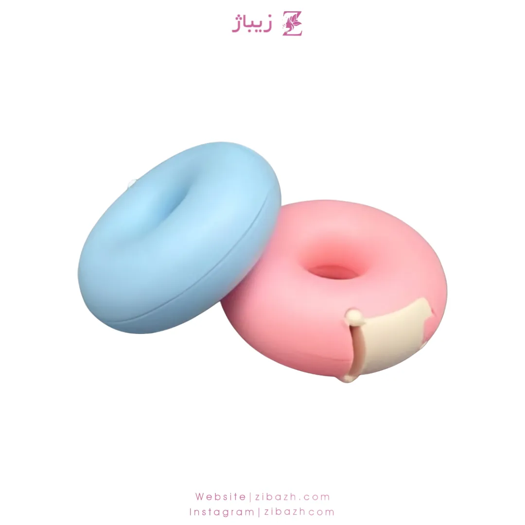 جا چسبی مژه و ابرو طرح دونات