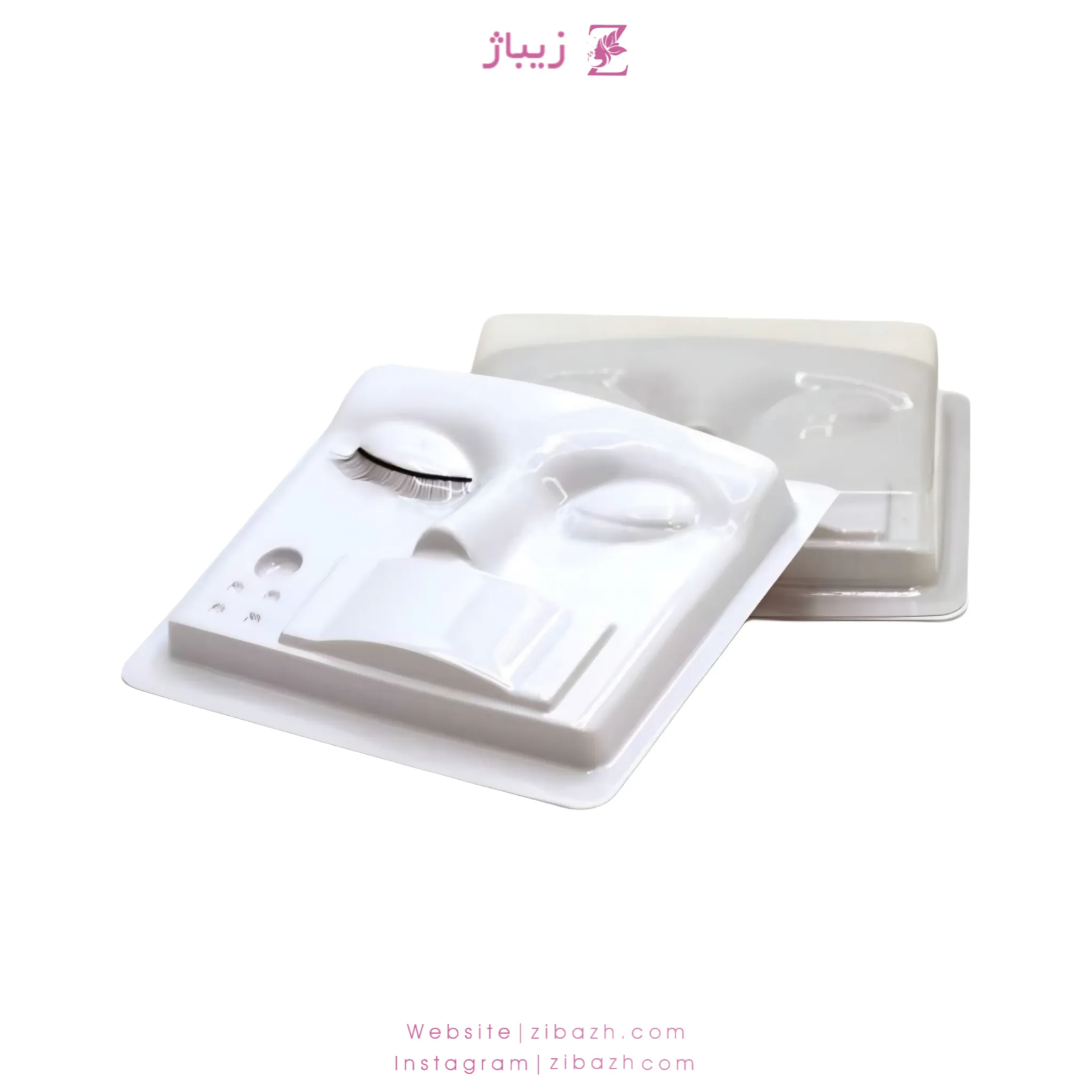 صورتک تمرینی مژه