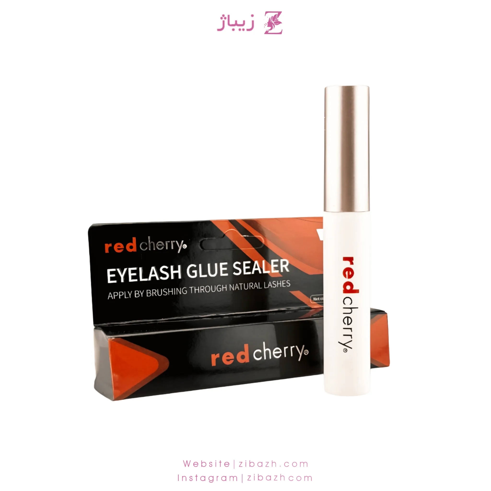 redcherry-eyelash-sealer-fixator-5ml-zibazh-com سیلر فیکساتور مژه ردچری حجم 5 میل