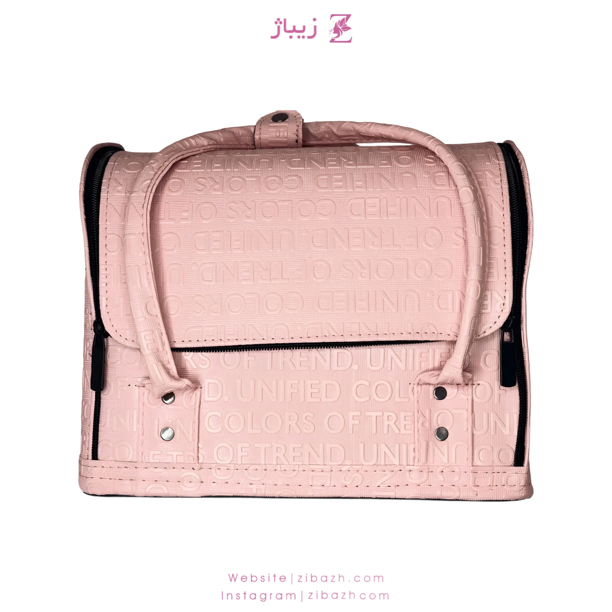 کیف طبقاتی مخصوص لوازم آرایشی و مژه و ابرو