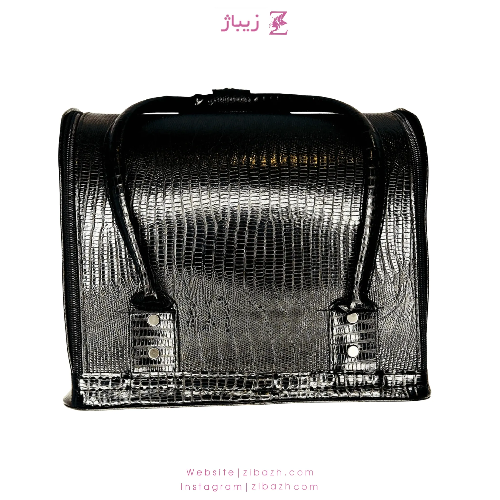 کیف طبقاتی مخصوص لوازم آرایشی و مژه و ابرو