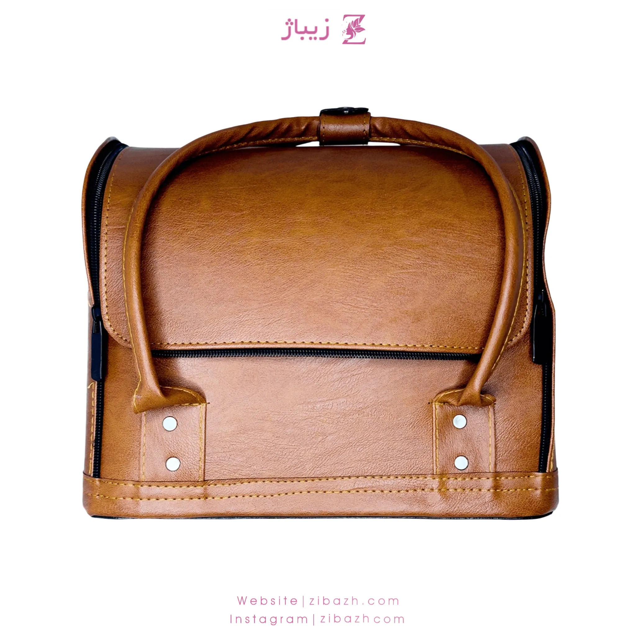 کیف طبقاتی مخصوص لوازم آرایشی و مژه و ابرو